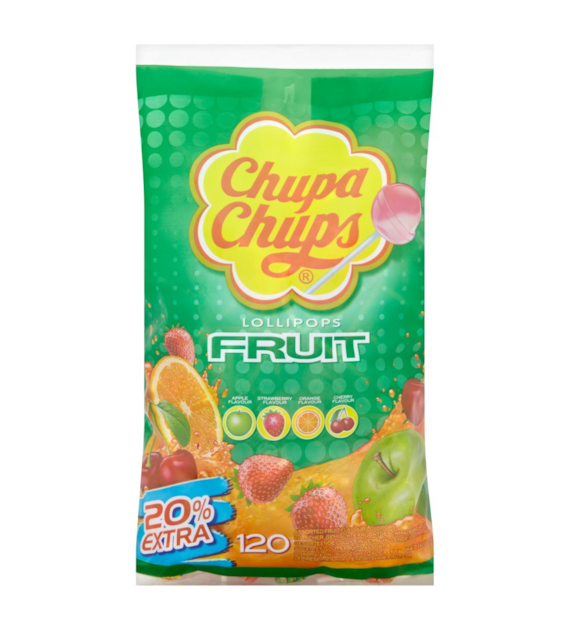 Chupa Chups Fruit Worek 120szt