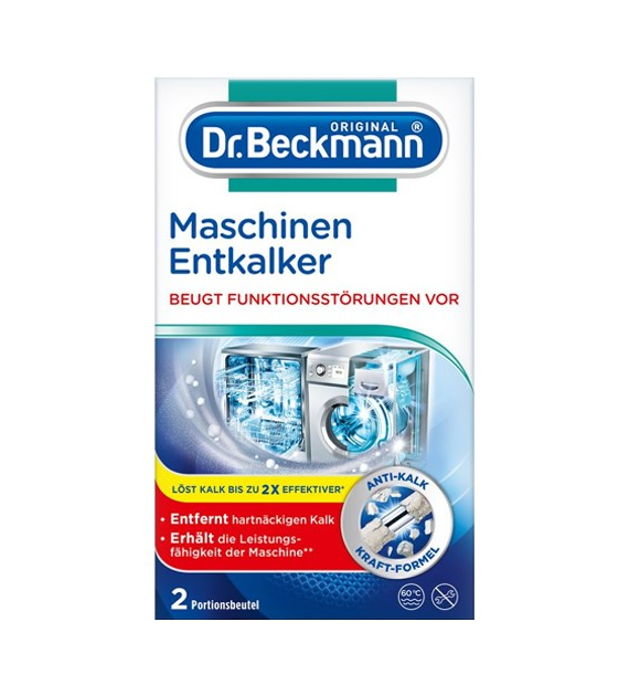 Dr.Beckmann Maschinen Entkalker 2x50g