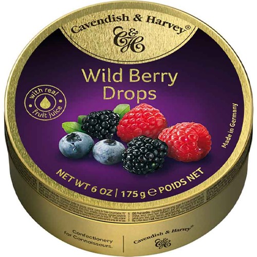 C&H Wild Berry Drops 175g