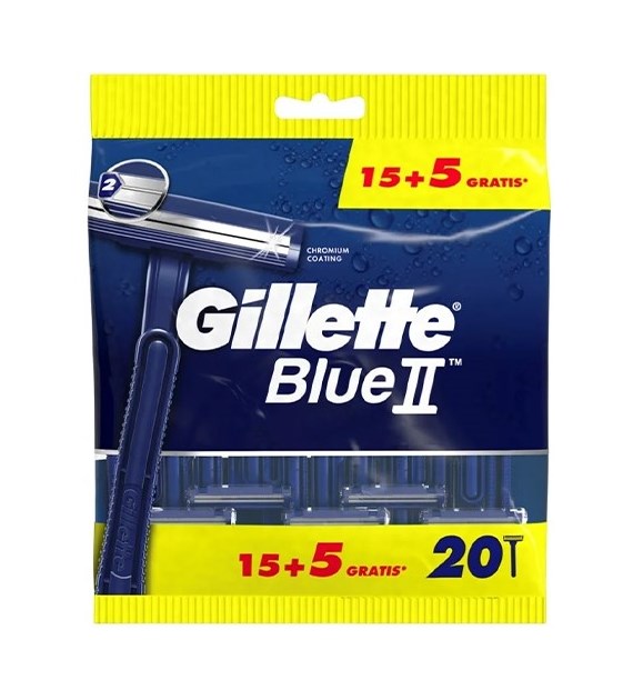 Gillette Blue II Maszynki 20szt