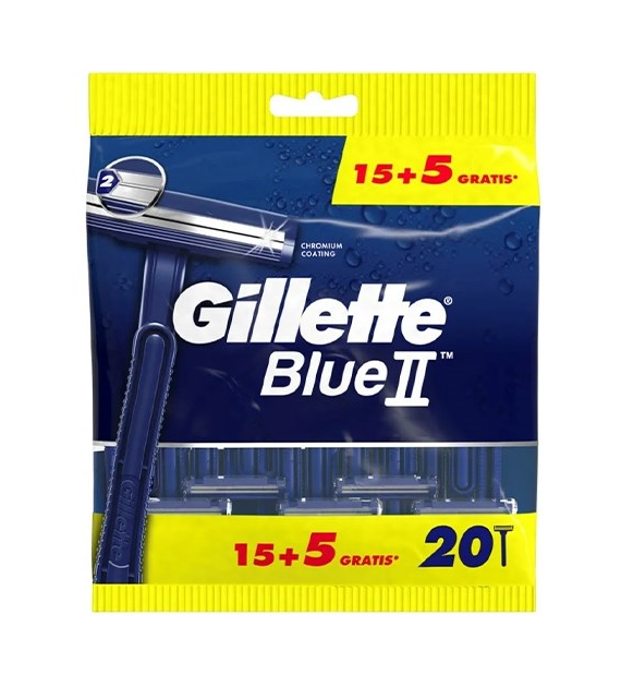 Gillette Blue II Maszynki 20szt