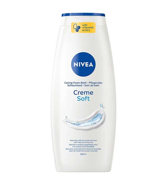 Nivea Creme Soft do Kąpieli 650ml