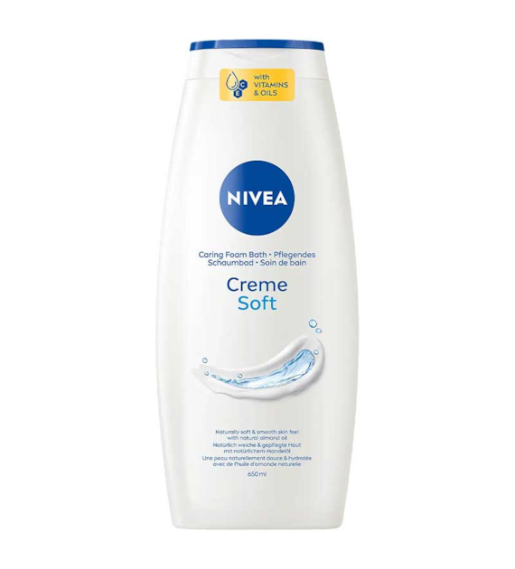 Nivea Creme Soft do Kąpieli 650ml