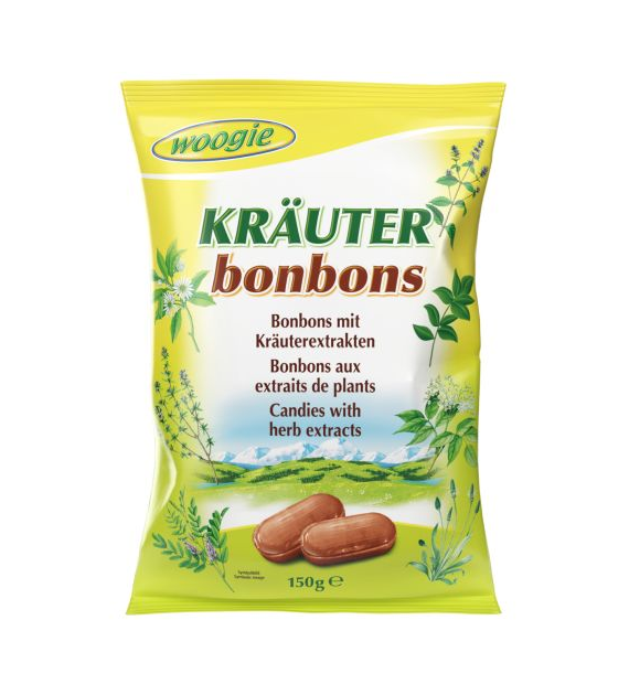 Woogie Krauter Bonbons Cukierki 150g