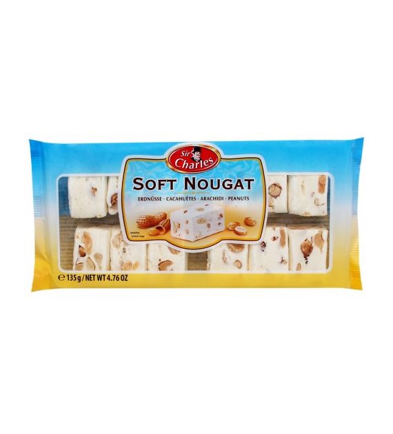 Sir Charles Soft Nougat Orzeszki Ziemne 135g