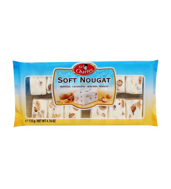 Sir Charles Soft Nougat Orzeszki Ziemne 135g