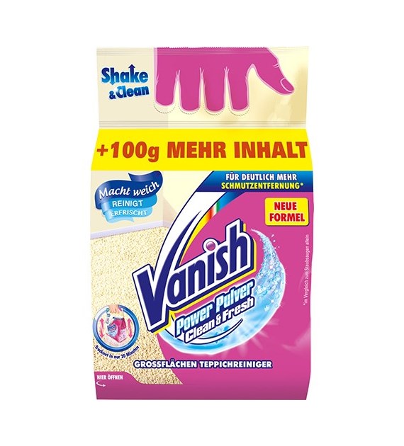 Vanish Gold Teppichpflege Odplamiacz Proszek 750g