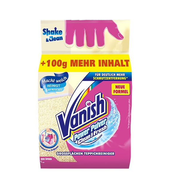 Vanish Gold Teppichpflege Odplamiacz Proszek 750g