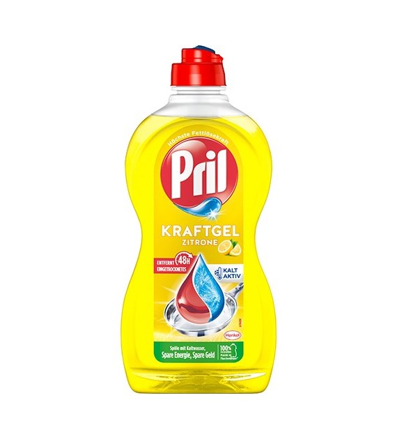Pril Kraftgel Zitrone Płyn do Naczyń 450ml