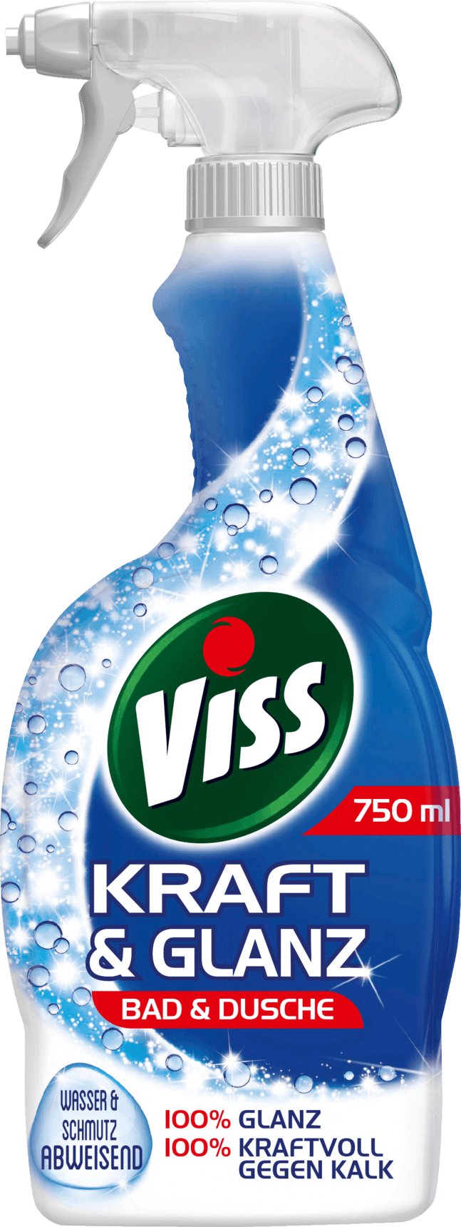 Viss Kraft & Glanz Bad & Dusche Spr 750ml