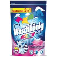 Waschkonig 3in1 Color Kapsułki 27p 648g