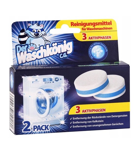 Waschkonig Reinigungsmittel Tabs 2szt 80g
