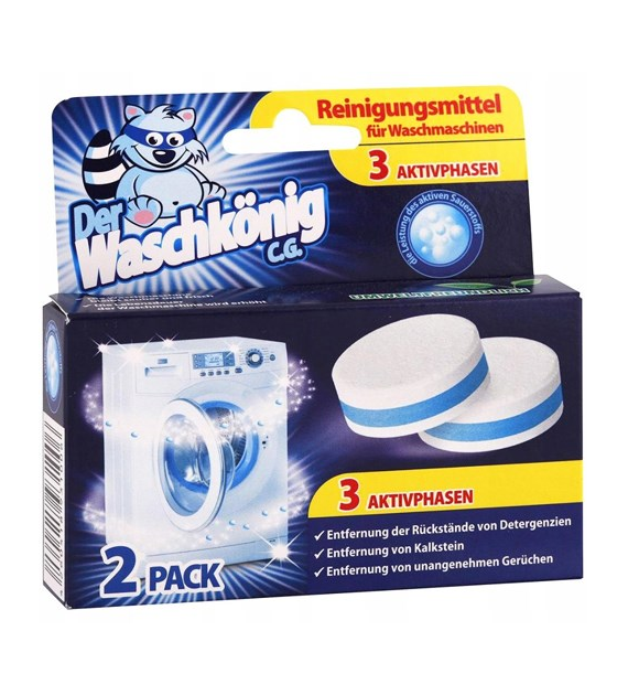 Waschkonig Reinigungsmittel Tabs 2szt 80g