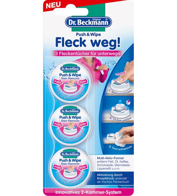 Dr.Beckmann Fleck Weg Chusteczki Odpl 3x4ml