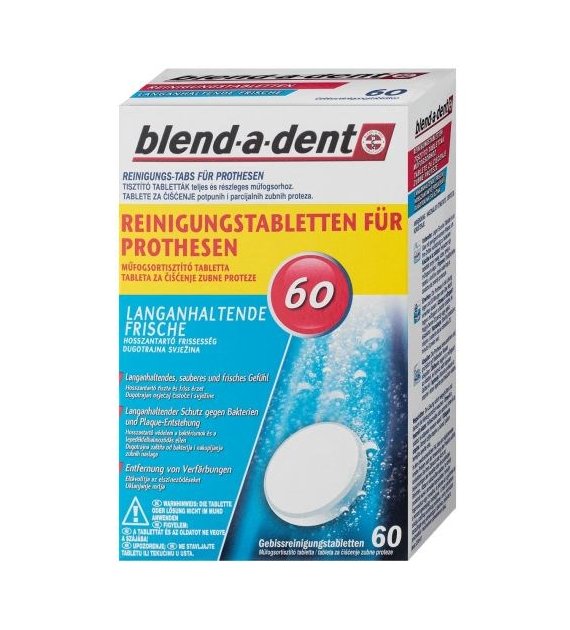 Blend-a-dent Frisch Tabs Do Protez 60szt 108g