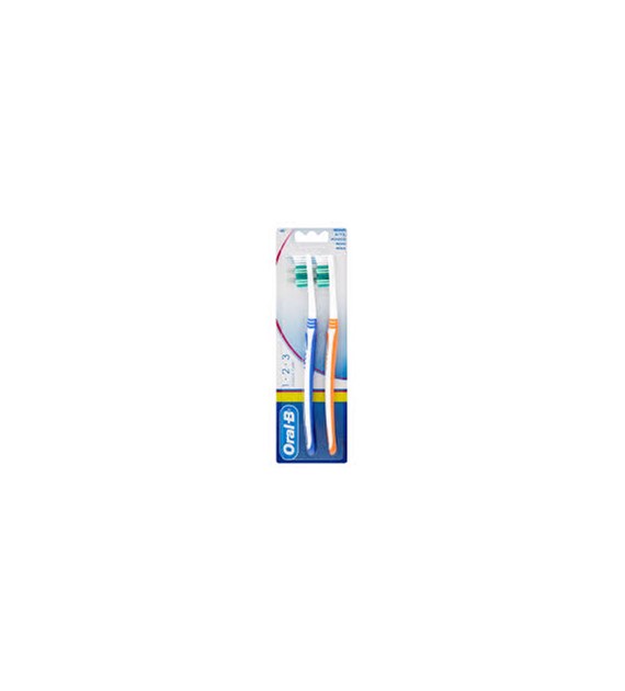 Oral-B 123 Medium Szczoteczka 2szt