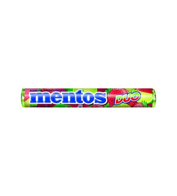 Mentos Duo Erdbeere Limette 37,5g