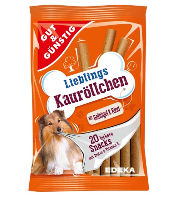 G&G Lieblings Kaurollchen Gefl Rind Psa 20szt 200g