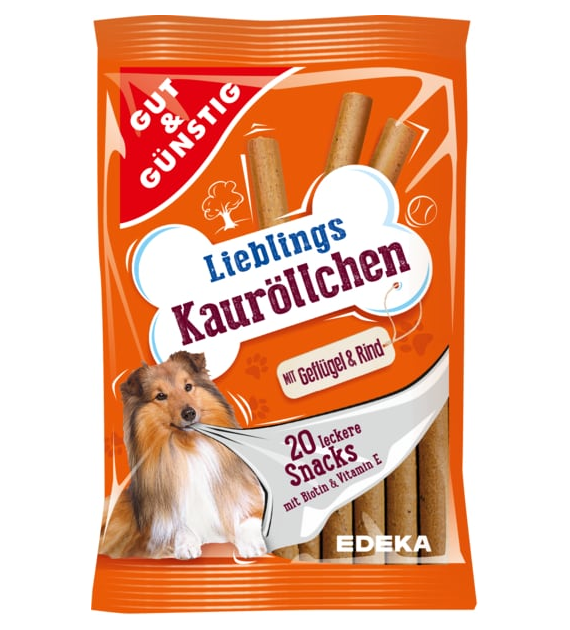 G&G Lieblings Kaurollchen Gefl Rind Psa 20szt 200g