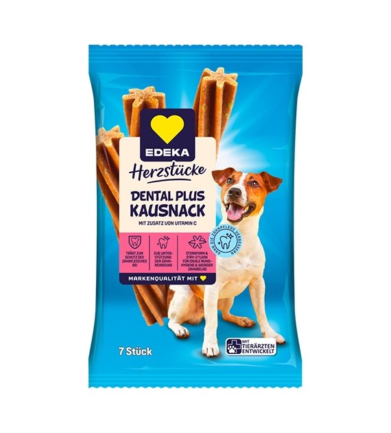 Edeka Dental Plus Kausnack dla Psa 7szt 210g