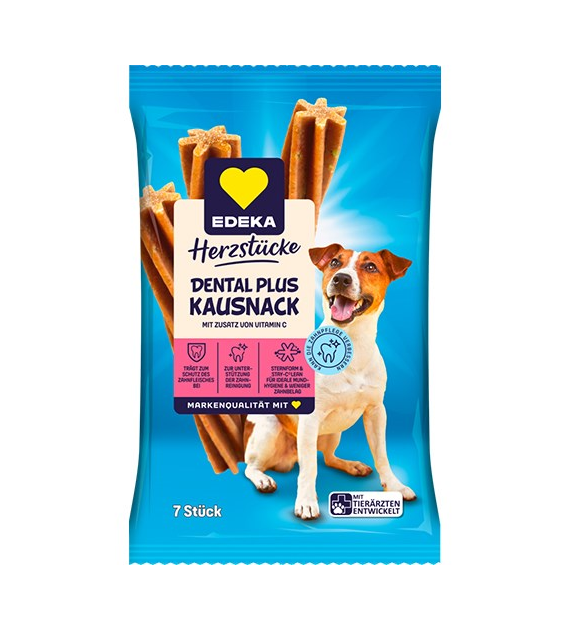 Edeka Dental Plus Kausnack dla Psa 7szt 210g