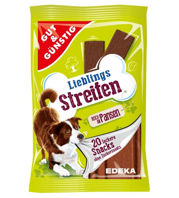 G&G Lieblings Streifen Pansen dla Psa 20szt 200g