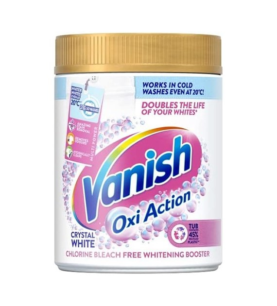 Vanish Gold Oxi Action Cristal White 470g