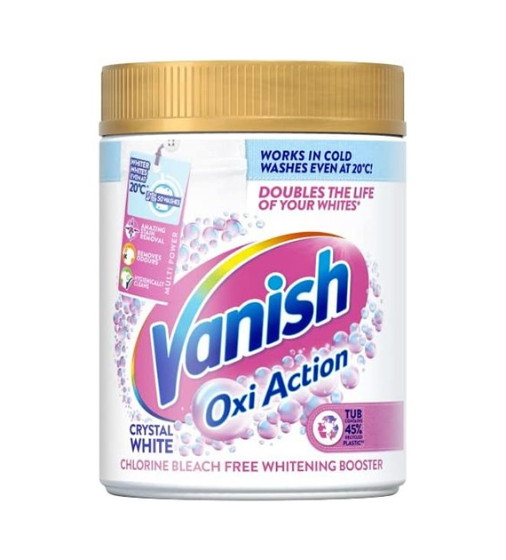 Vanish Gold Oxi Action Cristal White 470g