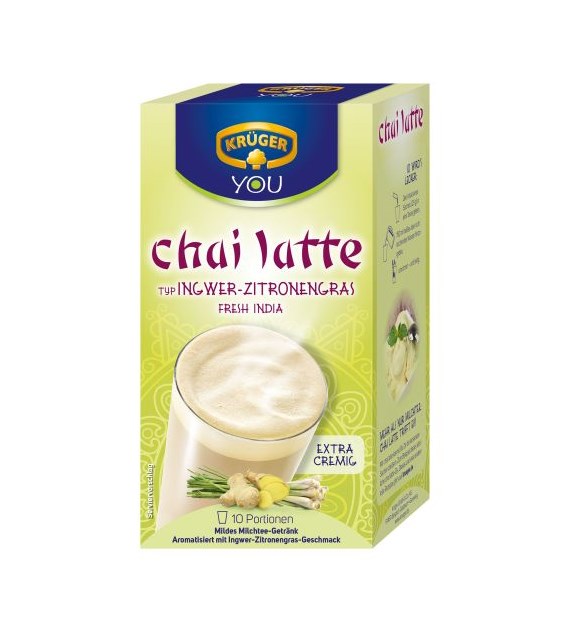 Kruger Chai Latte Ingwer Zitronengras 10szt 250g