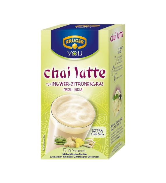 Kruger Chai Latte Ingwer Zitronengras 10szt 250g