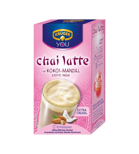Kruger Chai Latte Kokos Mandel 10szt 250g
