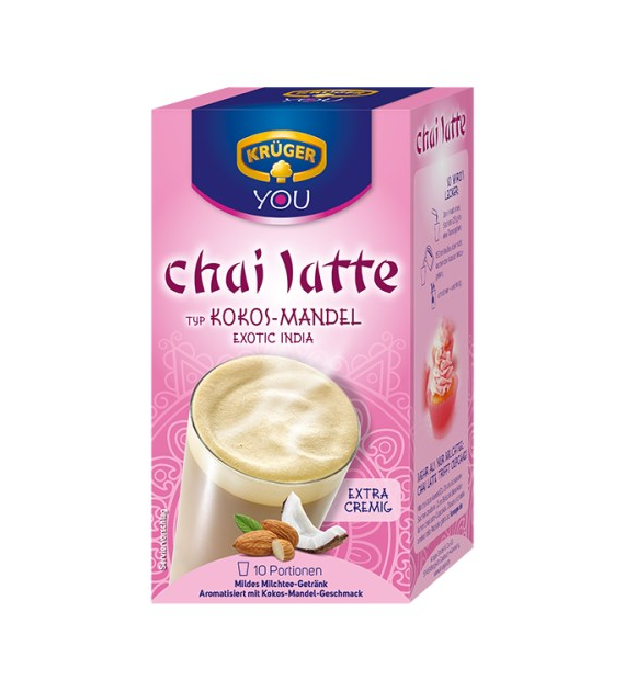 Kruger Chai Latte Kokos Mandel 10szt 250g