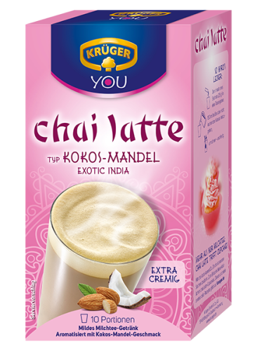 Kruger Chai Latte Kokos Mandel 10szt 250g