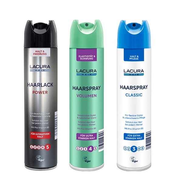 Lacura Classic / Volumen / Power Lakier 400ml