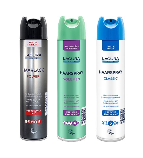 Lacura Classic / Volumen / Power Lakier 400ml