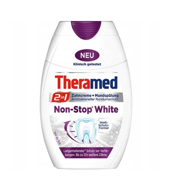 Theramed 2in1 Non Stop White Pasta 75ml