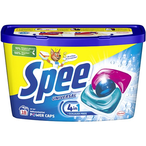 Spee Power Caps Universal 18p 216g