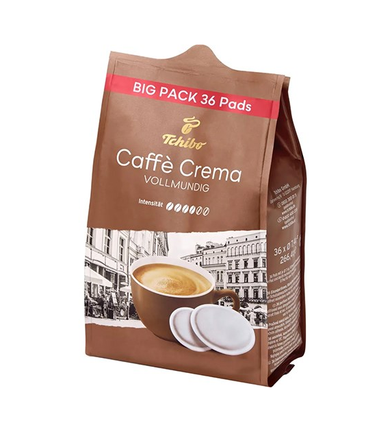 Tchibo Caffe Crema Vollmundig Pads 36szt 252g