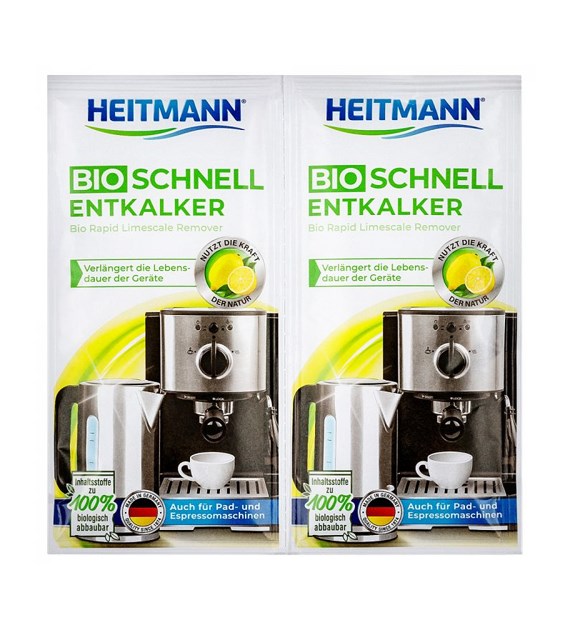 Heitmann Bio Schnell Entkalker Odkamieniacz 2x25g