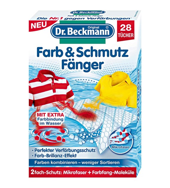 Dr.Beckmann Farb & Schmutz Fanger Chust 28szt