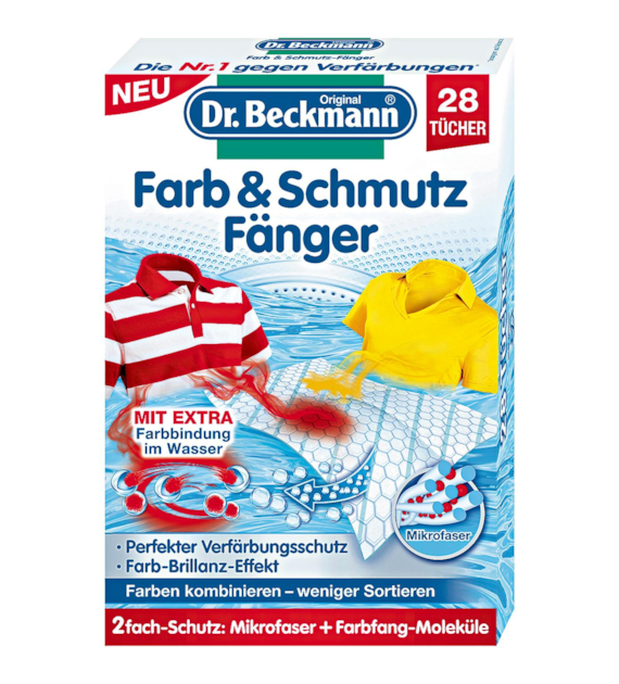 Dr.Beckmann Farb & Schmutz Fanger Chust 28szt