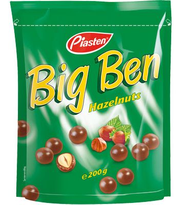 Big Ben Hazelnut Draże 200g