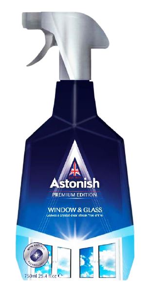 Astonish Premium Window Glass 750ml