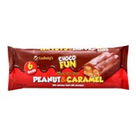 Choco Fun Peanut Caramel Bars Batony 6szt 216g
