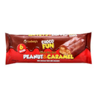 Choco Fun Peanut Caramel Bars Batony 6szt 216g