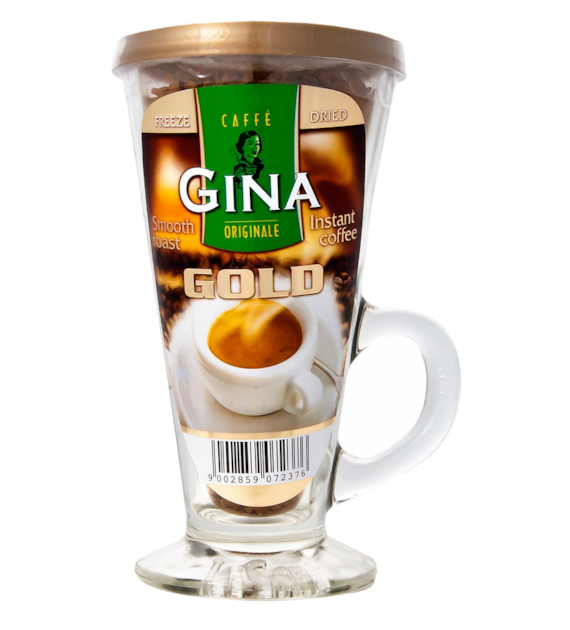 Gina Orginale Gold + Szklanka 60g R