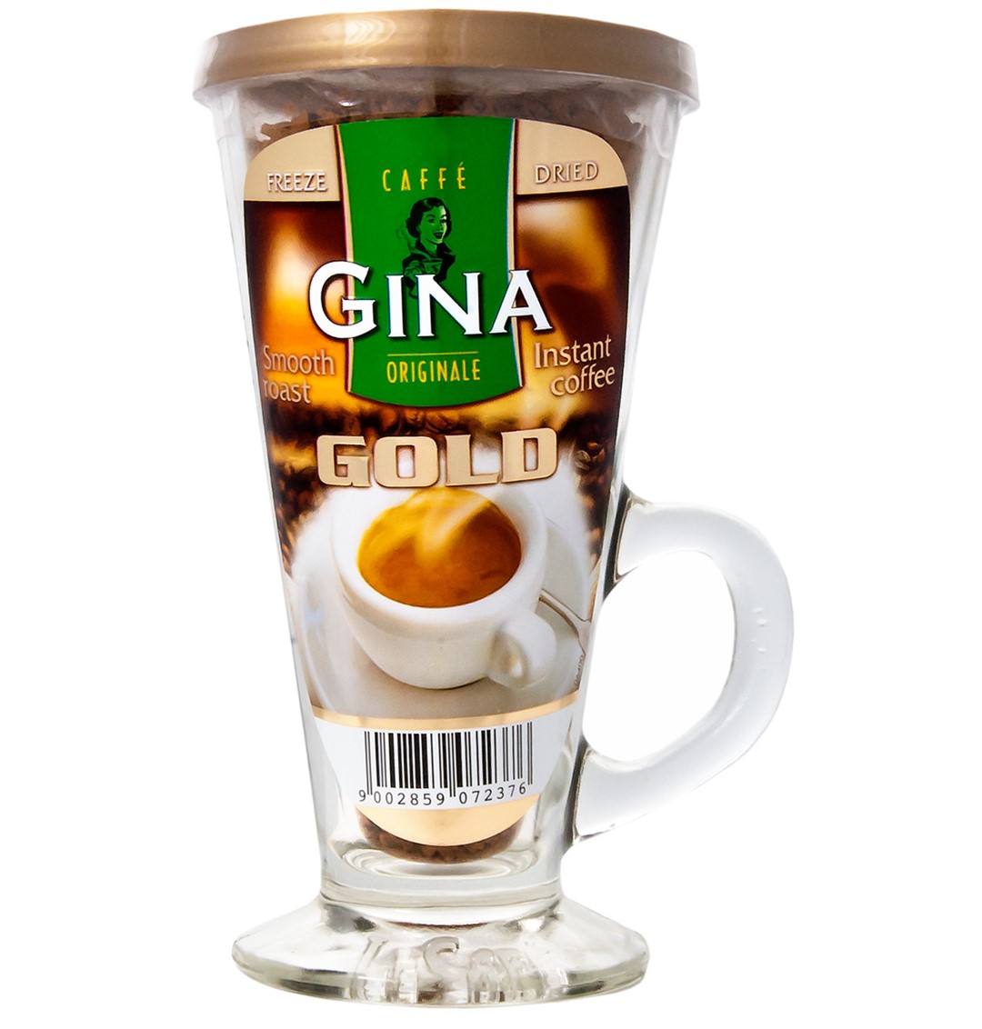 Gina Orginale Gold + Szklanka 60g R
