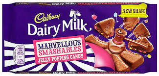 Cadbury Dairy Milk Jelly Poping Candy Czeko 180g