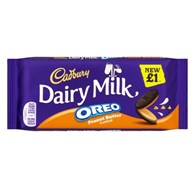 Cadbury Dairy Milk Oreo Peanut Butter Czeko 120g