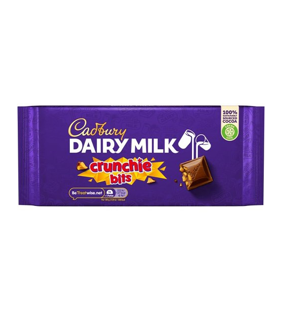 Cadbury Dairy Milk Crunchie Bits Czekolada 180g